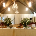 The Hall ready for reception